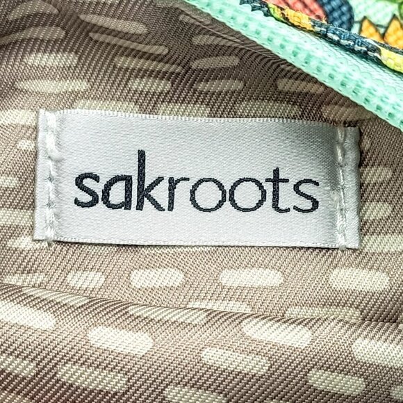 Sakroots Multicolor Jute Cotton Wristlet & Card Holder - Picture 6 of 7